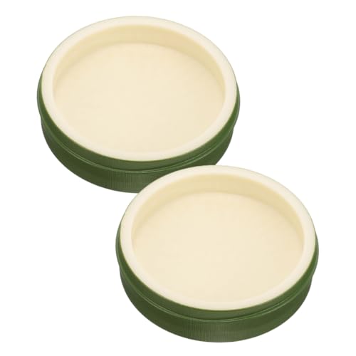 BESPORTBLE 2er-Pack Futter- Und Wassernäpfe Für Reptilien Schüssel Mit Verbesserter Stabilität Für Bartagamen Schlangen Und Schildkröten Leicht Zu Reinigendes Kunststoffmaterial BESPORTBLE 2er-Pack Futter- Und Wassernäpfe Für Reptilien Schüssel Mit Verbesserter Stabilität Für Bartagamen Schlangen Und Schildkröten Leicht Zu Reinigendes Kunststoffmaterial von BESPORTBLE