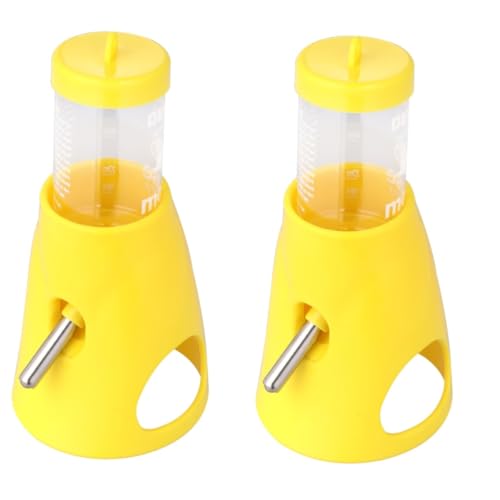 BESPORTBLE 2 Stück Hamster Wasserflaschenspender Kleine Tier Wasserflasche Haustier Wasserflasche Hamster Wasserspender Hamster Wasserflaschen Feeder Hamster Wasserspender von BESPORTBLE