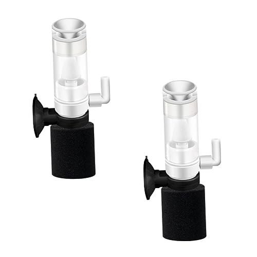 BESPORTBLE 2er Set Mini Aquarium Filter Leises Filtersystem Für Kleine Fischbecken Effiziente Belüftung Und Reinigung Perfektes Zubehör Für Ihr Zuhause Oder Büro Aquarium von BESPORTBLE