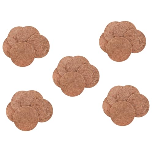 BESPORTBLE 25 STK Taubennestmatte Taubennest-Pads Vogelzucht Vogelnestkäfigmatte natürliche Taubennestunterlage Vogelnestmatte Kleintiermatte Premium-Haustiermatten Nistmatte für Vögel Kokos von BESPORTBLE