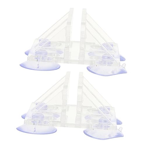 BESPORTBLE 2St Aquarium-Saugnapf-Clip Filter für Aquarien Pumpe Tankteiler Aquarium Trennwand Clips Aquarium Saugnapf Clips Isolier-Saugnapf-Clip Trennclips für Aquarien Acryl Transparent von BESPORTBLE