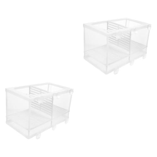 BESPORTBLE 2St Brutkasten braten aufzuchtfutter Fische laichkasten für Aquarium fischnetz Aquarium Aufzuchtkasten Fischbrutkiste Trennwände Fischaquarium Zuchtbecken Fall Fischzucht Nylon von BESPORTBLE