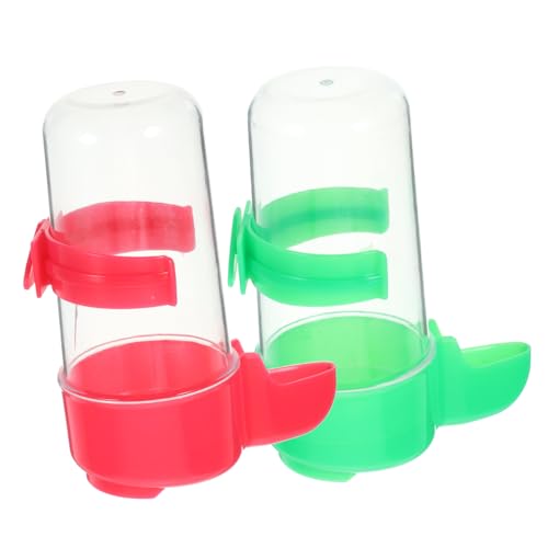 BESPORTBLE Vogelwassertrinker Wasserspender Für Vögel Parrot Wasserfuttertröge Pet Supplies Und Ideal Für Papageien Und Andere Haustiere von BESPORTBLE