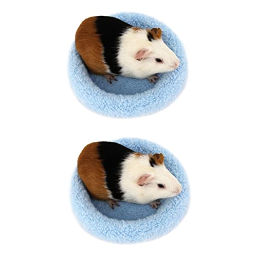 BESPORTBLE 2St Hamster Pad hamsterbett Hamster Bed Pet mat Pet Cushion Futter für Meerschweinchen Haustierdecke meerschweinchen Bett Hamster-Pad-Bett Hamstermatte Winter warme Unterlage Hase von BESPORTBLE