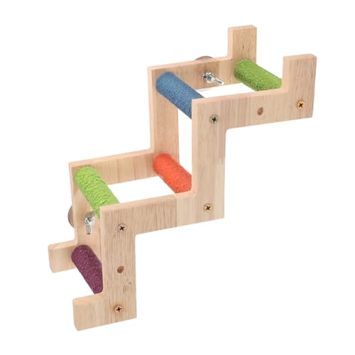 BESPORTBLE 2St Kletterleiter für Papageien Zubehör für Papageienkäfige Hängeleiter für Papageienkäfig nager Spielzeug Bird Toys Vogelkäfig Vogelspielzeug lustige Vogelleiter Sittich Leiter von BESPORTBLE