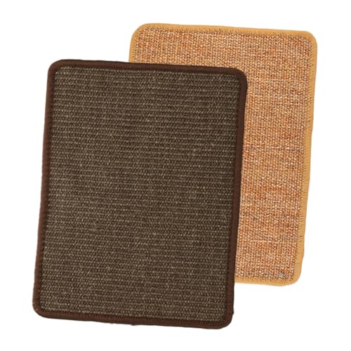 BESPORTBLE 2St Sisal Katzen Griff Kratzpads aus Sisal Kratzmatte für Kätzchen Kratzteppich für Katzen Wandkratzer für Katzen Katzenkratzbrett Kratzbrett für Katzen Katzenbedarf Katzenkratzer von BESPORTBLE