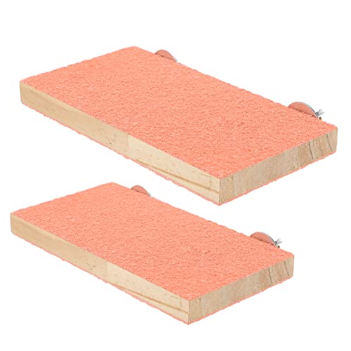 BESPORTBLE Vogelkäfig-plattform 2 Stück Sitzstangen-Plattformen Aus Holz Sicher Und Stabil Für Vögel Zufällige Farbe BESPORTBLE Vogelkäfig-plattform 2 Stück Sitzstangen-Plattformen Aus Holz Sicher Und Stabil Für Vögel Zufällige Farbe von BESPORTBLE