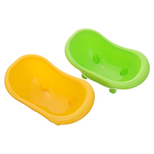 BESPORTBLE 2er Set Vogelbadewanne Für Papageien Multifunktionale Futter Und Badebox Für Kleine Vögel Ideal Als Käfigzubehör Für Sittiche Und Kanarienvögel + von BESPORTBLE