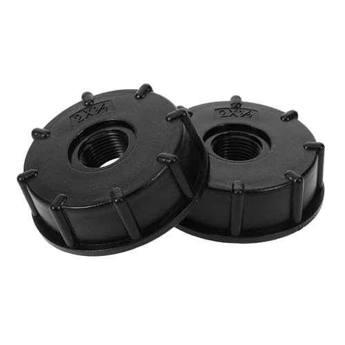 BESPORTBLE 2st Chemische Fassverbindung Stecker Kabel Schlauchkupplung Überspannungsschutz Bausatz Gartenschlauch Adapter Universeller Wasserhahnadapter Tonnenfässer Passend Black Plastik von BESPORTBLE