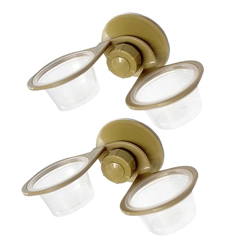 BESPORTBLE -up Eidechsen-futternapf-Set – 2-teiliger Futter- Und Wassernapf Für Reptilien Mit Bechern Für Gecko Schlange Schildkröte BESPORTBLE -up Eidechsen-futternapf-Set – 2-teiliger Futter- Und Wassernapf Für Reptilien Mit Bechern Für Gecko Schlange Schildkröte von BESPORTBLE