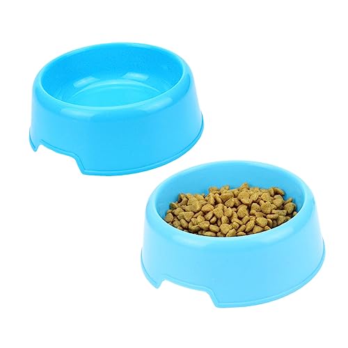 BESPORTBLE 2er Set rutschfeste Pet Fressnäpfe Aus Hunde Und Katzenschalen Für Wasser Und Futter Leicht Zu Reinigen Ideal Für Haustiere Pet Drink Water Bowl von BESPORTBLE