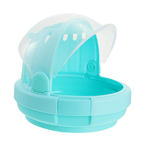 BESPORTBLE 2st Hamsterkäfig Hamster-reisekäfig Chinchilla-Reisetasche Wasserflaschentasche Hamster Tragetasche Haustierkäfig Kleintiertransporter Reisehamster Igel Reiseträger Green Plastik von BESPORTBLE