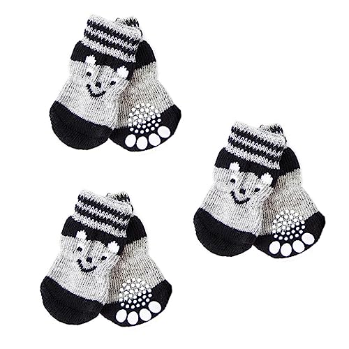 BESPORTBLE 3 Paar Hundeschuhsocken rutschfeste Hundesocken Haustierschuhe Socken Für Haustiere Schuhe Für Hunde Socken Für Hunde Haustierschuhe Haustierstiefel Hundesocken von BESPORTBLE