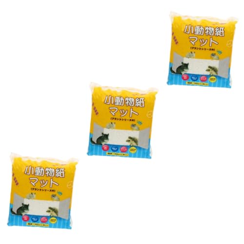 BESPORTBLE 3 Packungen Hamster Seidenpapier Hamster Einstreu Haustier Späne Kleine Haustier Einstreu Hamster Späne Papier Sägemehl Haustier Papier Einstreu Haustier Papier Chips Zur von BESPORTBLE