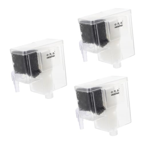 BESPORTBLE 3 STK Filterbox für Aquarien Aquarienfilter Aquarienwasserfilter Sieb Filter für Aquarien Aquariumzubehör hängender Filter für Aquarium Wasservorhang Filterkasten von BESPORTBLE