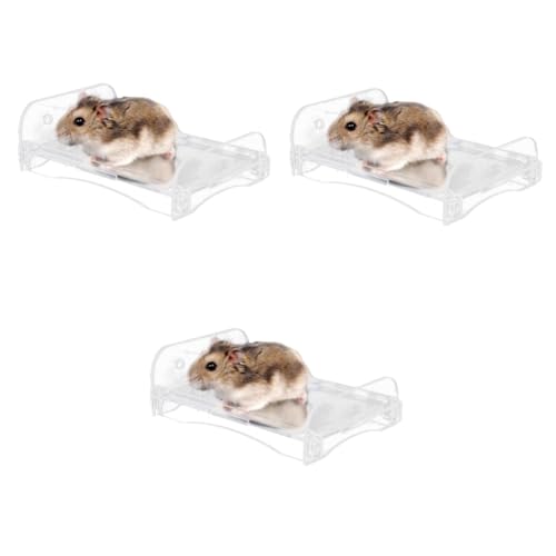 BESPORTBLE 3 STK Hamster Coole Platte Kühlplatte Spielzeug-Haustiere Kühlkiste Spielzeugtiere Kühlkissen Kühlmatte Für Tiere Kleines Tierbett Futter Für Meerschweinchenkäfige Spielzeughase von BESPORTBLE