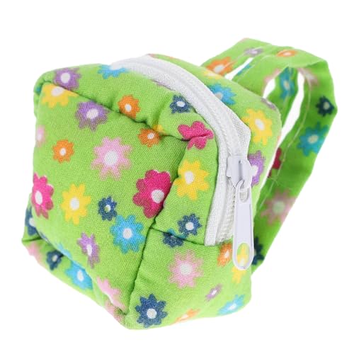 BESPORTBLE 3 STK Rucksack Mini die Einkaufstasche Mini-Umhängetasche Hamster-Reiseetui hamsterzubehör Hamster zubehör Umhängetasche aus Baumwolle Umhängetasche für kleine Haustiere Green von BESPORTBLE