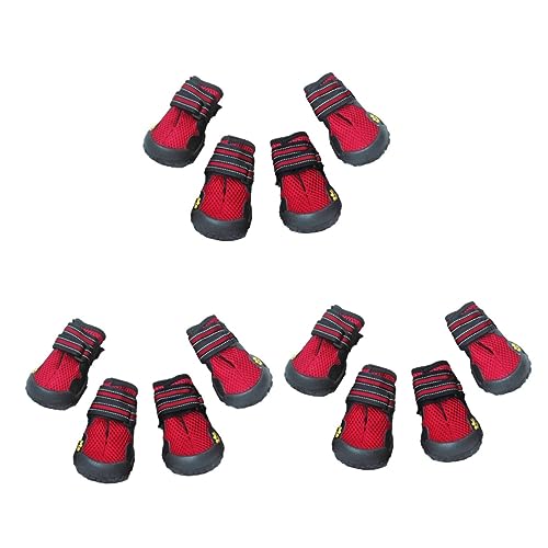 BESPORTBLE 3 Sets Hundestiefel Schuhe Für Hunde Stiefel Für Hunde Hundeschuhe Haustierschuhe von BESPORTBLE