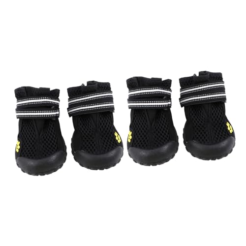 BESPORTBLE 3 Sets Wander Hundeschuhe Hunde Outdoor Schuhe Haustier Mesh Schuhe Haustier Outdoor Schuhe Pfotenschutz Haustier Bergsteigerschuhe Haustier Rutschschuhe Haustier von BESPORTBLE