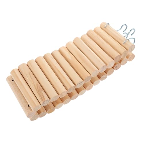 BESPORTBLE 3 Stk Hamsterleiter Spielzeug Hamster-Hängebrücke Käfige für Kleintiere Hamster Spielzeug hamsterspielzeug Spielzeuge Holzkletterleiter Spielzeug Leiterspielzeug aus Holz hölzern von BESPORTBLE