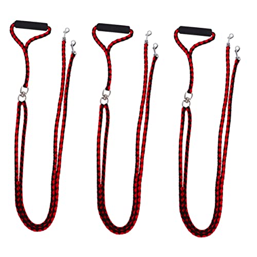 BESPORTBLE 3 STK Haustierleine Hundetraining führen Hund Schnur Leine Hundeleine ohne Zug Hunde-Bungee-Gurt kein Zugtrainingskabel pet Supplies hundebedarf Outdoor-Leine Haustier-Handleine von BESPORTBLE