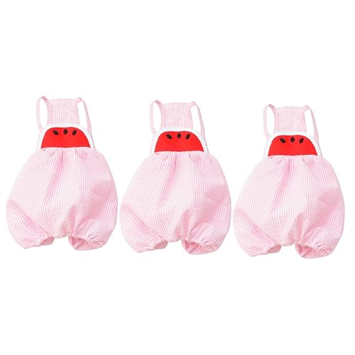 BESPORTBLE 3 Stück Hundekleid Stoff Haustier Sling Kostüm Haustier Party Hundehose Haustier Wassermelone Kleidung von BESPORTBLE