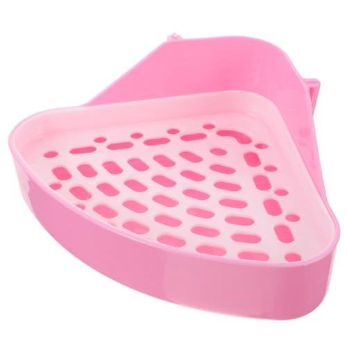 BESPORTBLE 3 Teilige Box Kaninchen Toilette Haustier PIPI Toilette Haustier Toilette Hasen Toilette Haustier Schublade Töpfchen Hasen Töpfchen Kleines Schweinchen PIPI Toilette von BESPORTBLE