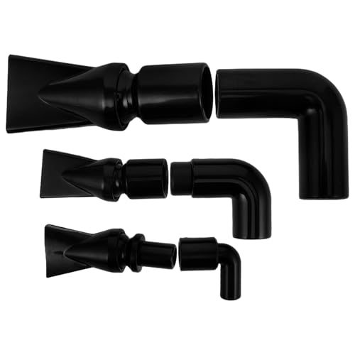 BESPORTBLE 3Pcs Fischtank Return Rohrleitungsanpassungs Rohrzubehör Gartenschlauch Spray Düse Wasser Füllfederendüse Schlauch Düse Aquarium Rückkehrdüse Fischtank Rohr PVC Schwarz Schwarz von BESPORTBLE