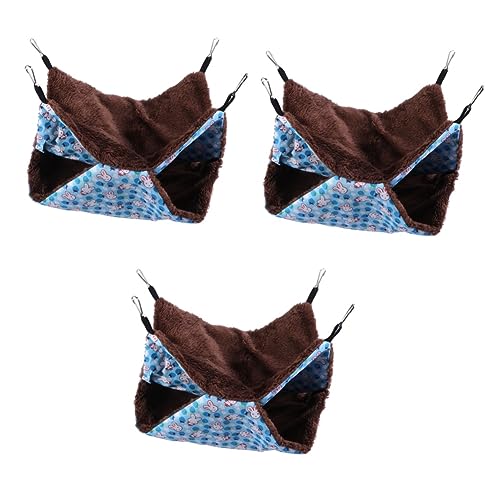 BESPORTBLE 3stücke Kleiner Haustier-hängematte Für Hamster Doppellagige Atmungsaktive Aufhängematte Für Käfige Waschbar Blauer Farbverlauf Gemütlicher Rückzugsort Für Ihre Kleinen BESPORTBLE 3stücke Kleiner Haustier-hängematte Für Hamster Doppellagige Atmungsaktive Aufhängematte Für Käfige Waschbar Blauer Farbverlauf Gemütlicher Rückzugsort Für Ihre Kleinen von BESPORTBLE
