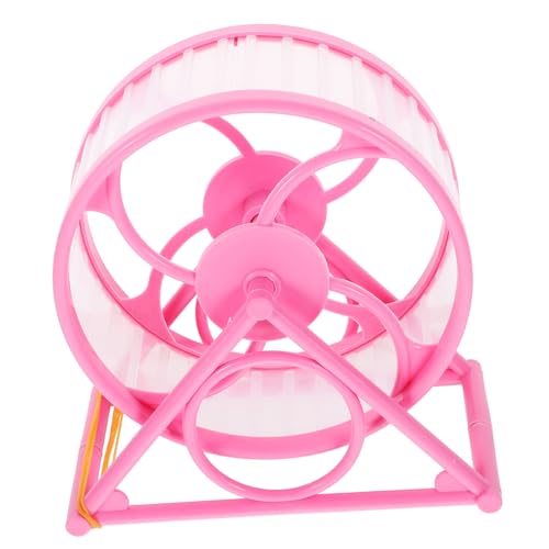 BESPORTBLE 3St Hamster läuft Hamster leises Käfigspielzeug Hamster leises Rad Hamster Spielzeug hamsterspielzeug Haustier-Jogging-Übungsspielzeug kleines Tier-Jogging-Spielzeug Plastik Rosy von BESPORTBLE