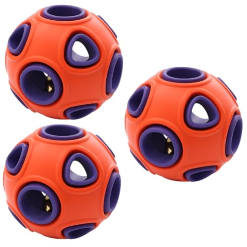 BESPORTBLE 3St Haustier-Trainingsspielzeug Leck Lebensmittel Spielball Spielzeug für Haustiere Hundepuzzle Hunde-intelligenzspielzeug hundeintelligenz Spielzeug auslaufender Futterball von BESPORTBLE