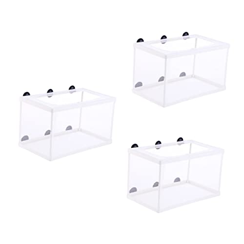 BESPORTBLE 3 Stücke Fisch Net Aquarium Inkubator Box Tasse für Fisch Zucht Inkubator von BESPORTBLE