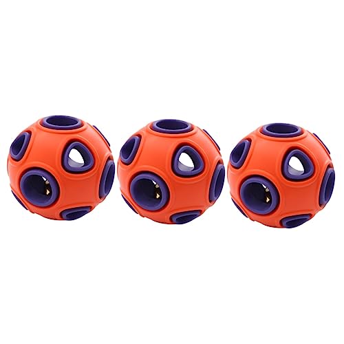 BESPORTBLE 3St auslaufender Futterball Hunde-intelligenzspielzeug hundeintelligenz Spielzeug hundespielzeuge Puzzle-Hundespielzeug Leckerli-Spender für Haustiere Leck Spielball von BESPORTBLE