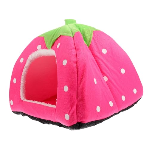 BESPORTBLE 3St für Haustierbetten hundebett haustierbett entfernbare Produkte für Haustiere Jurtenzelt Kuppelzelt haustierzelt pet Bed petbett Haustier warmes Katzenbett Rosa von BESPORTBLE