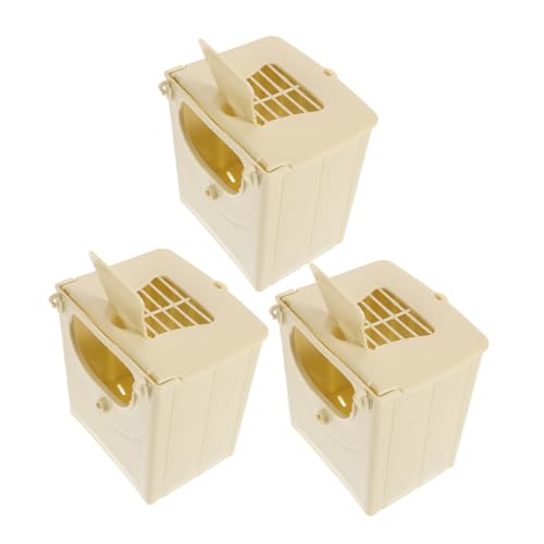 BESPORTBLE 3pcs Vogel Nest Zucht Box für Sittich Papagei Sicher Nisthaus von BESPORTBLE