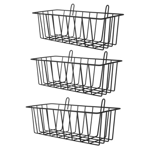 BESPORTBLE 3st Kaninchen Heuraufe Hasenfutterspender Häschen-heu-futterspender Hasen-heu-krippe Hängende Heufütterung Futterautomat Für Kleintiere Chinchilla-heuhalter Gestell Schmiedeeisen von BESPORTBLE