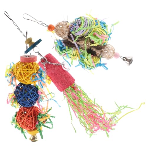BESPORTBLE Kauspielzeug für Vögel Vogelkäfig-Spielzeug für Papageien Papageienspielzeug Hängedesign Lustige Form BESPORTBLE Kauspielzeug für Vögel Vogelkäfig-Spielzeug für Papageien Papageienspielzeug Hängedesign Lustige Form von BESPORTBLE