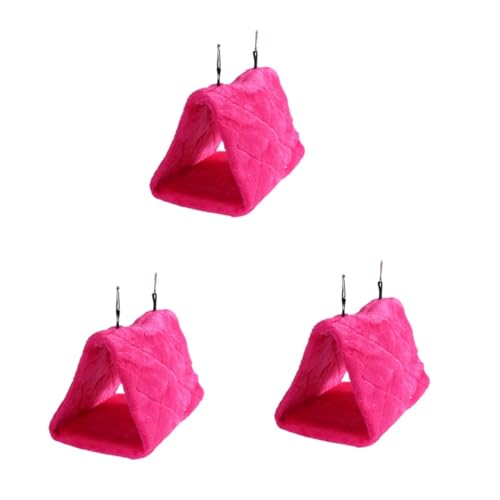 BESPORTBLE 3stücke Adorable Vogel Schlafhängematte Für Papageien Warmes Plüsch Nest Für Käfige Rosy Für Wellensittiche Und Nymphensittiche Fördert Balance Und Komfort BESPORTBLE 3stücke Adorable Vogel Schlafhängematte Für Papageien Warmes Plüsch Nest Für Käfige Rosy Für Wellensittiche Und Nymphensittiche Fördert Balance Und Komfort von BESPORTBLE