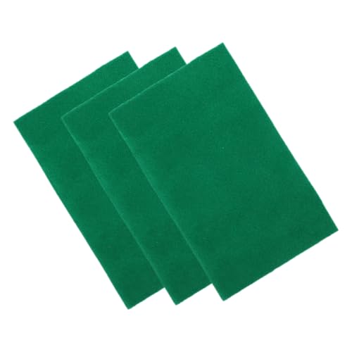 BESPORTBLE 3st Schildpatt Teppich Substratfolie Für Terrarien Bequeme Schlangenbettwäsche Reptilienteppich Schildkröte Bettwäsche Einstreu Für Terrarien Eidechsenteppich Polyester Green von BESPORTBLE