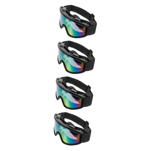 BESPORTBLE 4 Stück Haustier-Sonnenbrille Party-Katzen-Sonnenbrille Partygeschenke Für Haustiere Partybrille Für Hunde Outdoor-Sonnenbrille Für Katzen Haustierbrillen Haustier Katze Brille PVC von BESPORTBLE