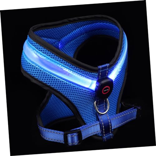 BESPORTBLE 5 Sets Hunde Leuchtweste USB Lade Hundeweste LED Hundeweste Sommer Hundeweste Leuchtende Hundeweste Praktische Hundeweste Atmungsaktive Haustierweste Welpen Leuchtweste von BESPORTBLE