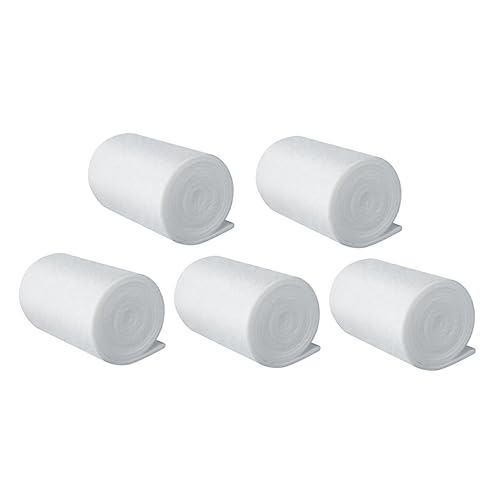 BESPORTBLE 5St Filterpad für Aquarien Medienfilter für Aquarien Kleiner Aquarienfilter Filtermedien-Pads zahnseide Filter Catton Filterschwamm Aquarium Filtermatte magnetische Bürste Weiß von BESPORTBLE