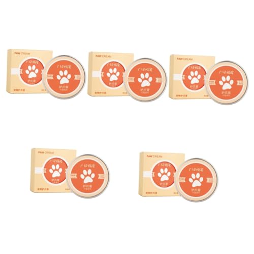 BESPORTBLE 5St Pfotencreme für Haustiere Pfotenbalsam für Haustiere Pfotenschutz für Hunde Hundepfotenbalsam pfotenpflege pawlies pfotenbalsam Haustier Katze Versorgung Pfotenbalsam für Hunde von BESPORTBLE