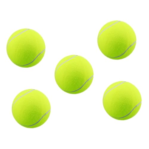 BESPORTBLE 5St Tennisball für Haustiere aufblasbarer Ball pufferball hundezubehör hundeaccessoires Dog Toys zahnspielzeug für welpen Tennisballdekorationen Kauspielzeug für Haustiere Gummi von BESPORTBLE