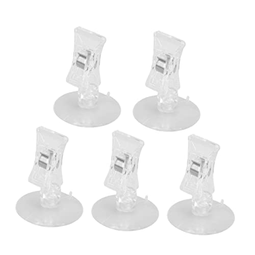 BESPORTBLE Aquarium Zubehör 5 Pack Futter Cup Fütterung Clips für Aquarien Kunststoff für Algen von BESPORTBLE