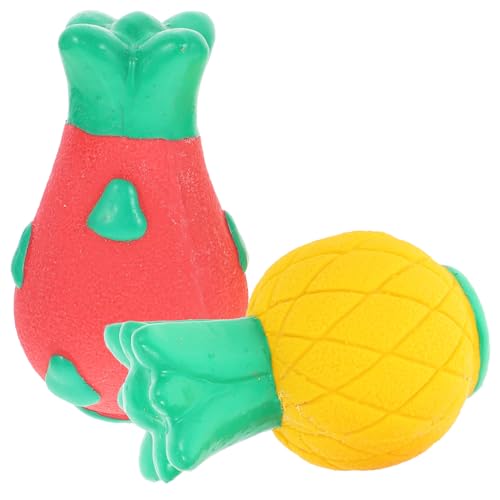 BESPORTBLE 8 STK Kauspielzeug für Haustiere Obst Katzenspielzeug Hundezubehör für kleine Hunde Kuscheltier für Hunde robust Dog chew Toy Spielzeuge entzückendes Welpenspielzeug Hundespielzeug von BESPORTBLE