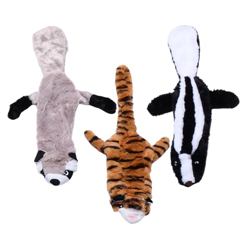 BESPORTBLE 9 STK Plüsch Backenzahn Spielzeug Kauspielzeug Haustierspielzeug für Hunde Hundekauer unverwüstlich Plüschtier Plush Toy Haustier quietschendes Spielzeug Zähneknirschspielzeug von BESPORTBLE