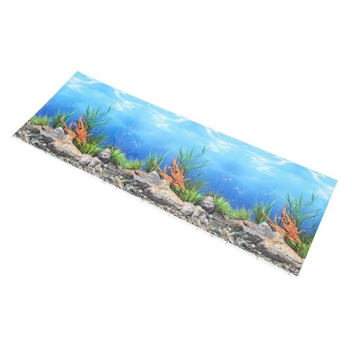 BESPORTBLE Aquarium-Hintergrundpapiermalerei Pinzette Aquarium-Lichtclip Tank Selbstklebende Aquarium Aufkleber Hintergrundbild für Aquarium Aquariumdekoration Aquarium Kulisse Dickfilmpapier von BESPORTBLE