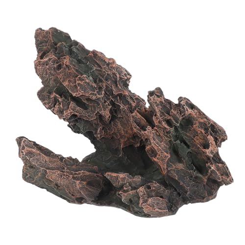 BESPORTBLE Aquarium Rock Dekoration Futterspender -Aquarium Aquariumsteine ​​aus Drachenstein Leiter Für Reptilienbecken Koralle Bausatz Aquarium Dekorationen Höhle Panzer Teich Harz von BESPORTBLE