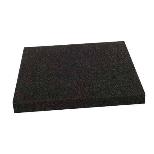 BESPORTBLE Aquariumfilterzubehör Schwamm Polyfilter für Aquarien Außenfilter für Aquarien Toilettenentsperrer wasserreiniger hauswasserfilter Tankfiltermatte Filtermatte für Aquarien Black von BESPORTBLE